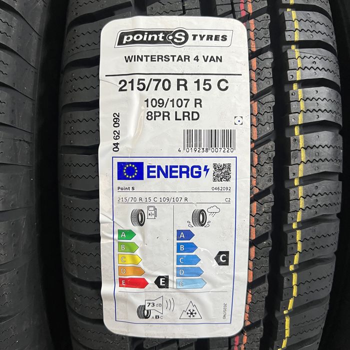 4 Anvelope iarna NOI 215 70 15C Point S (by Continental)