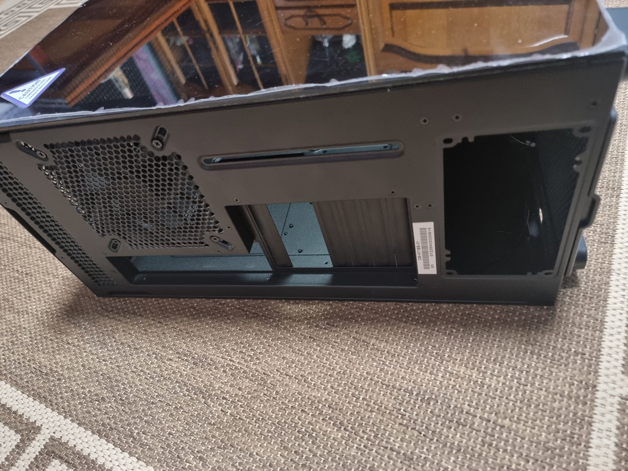 Carcasa NZXT H7 tower case, tempered glass, black-window
