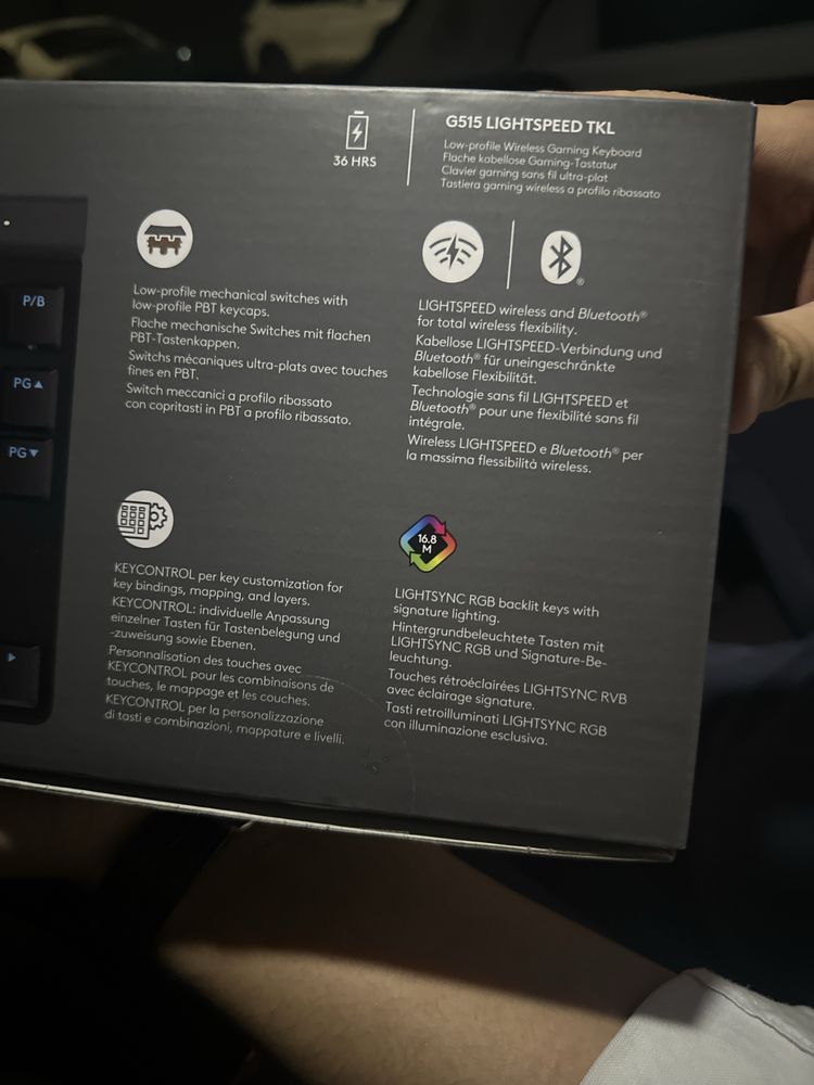 Клавиатура Logitech G515
