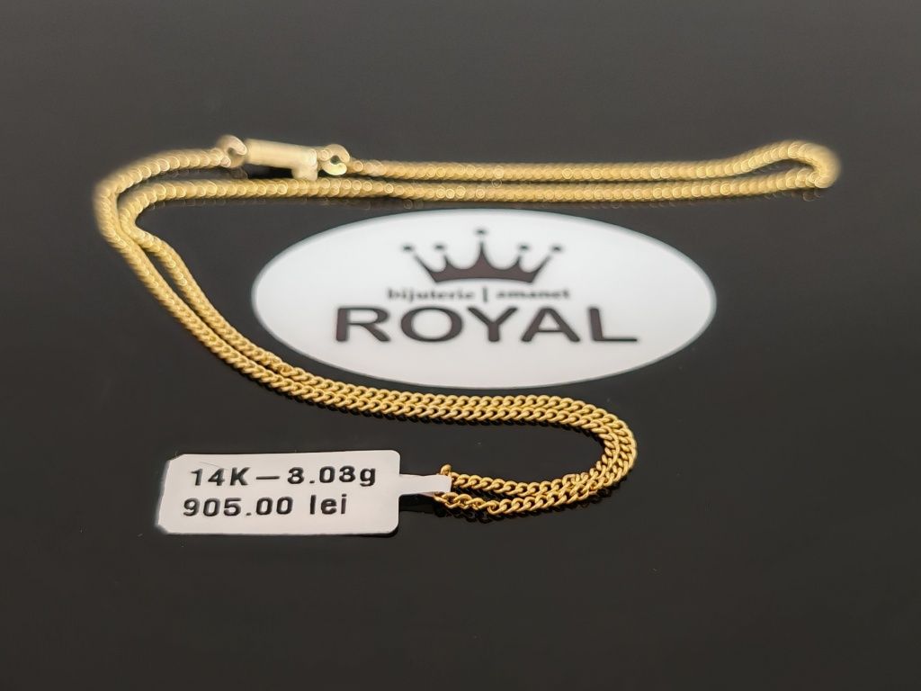 Bijuteria Royal CB : Lant copil aur 14K 3,03 gr