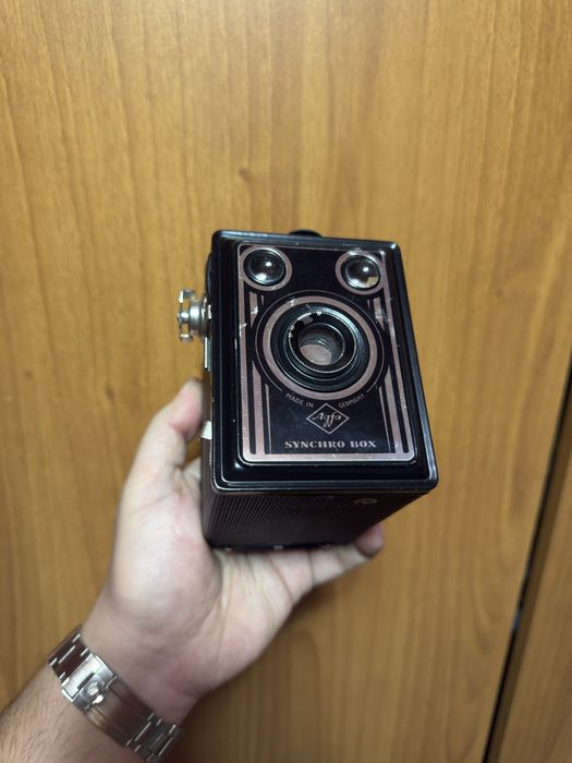 Aparat foto vintage Agfa Synchro Box