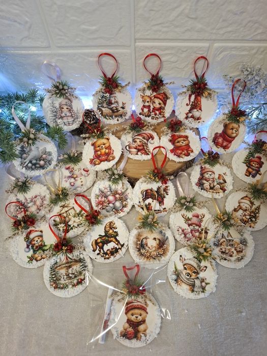 Коледна играчка за елха с късмет