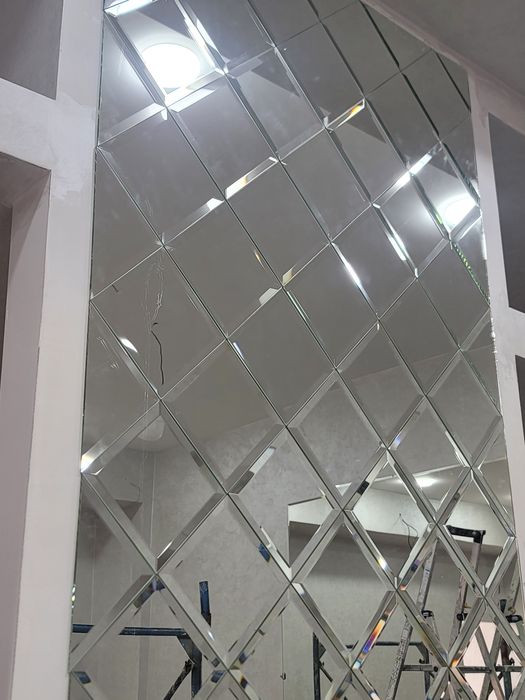 Rombik mozayka oynalar taxlab beramiz