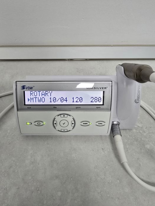 Motor endodontic VDW silver reciproc, apex locator Woodpecker,