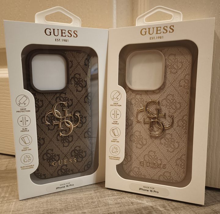 Оригинален калъф на Guess за iPhone 16 Pro