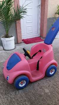 детска кола за деца .розова на цвят.