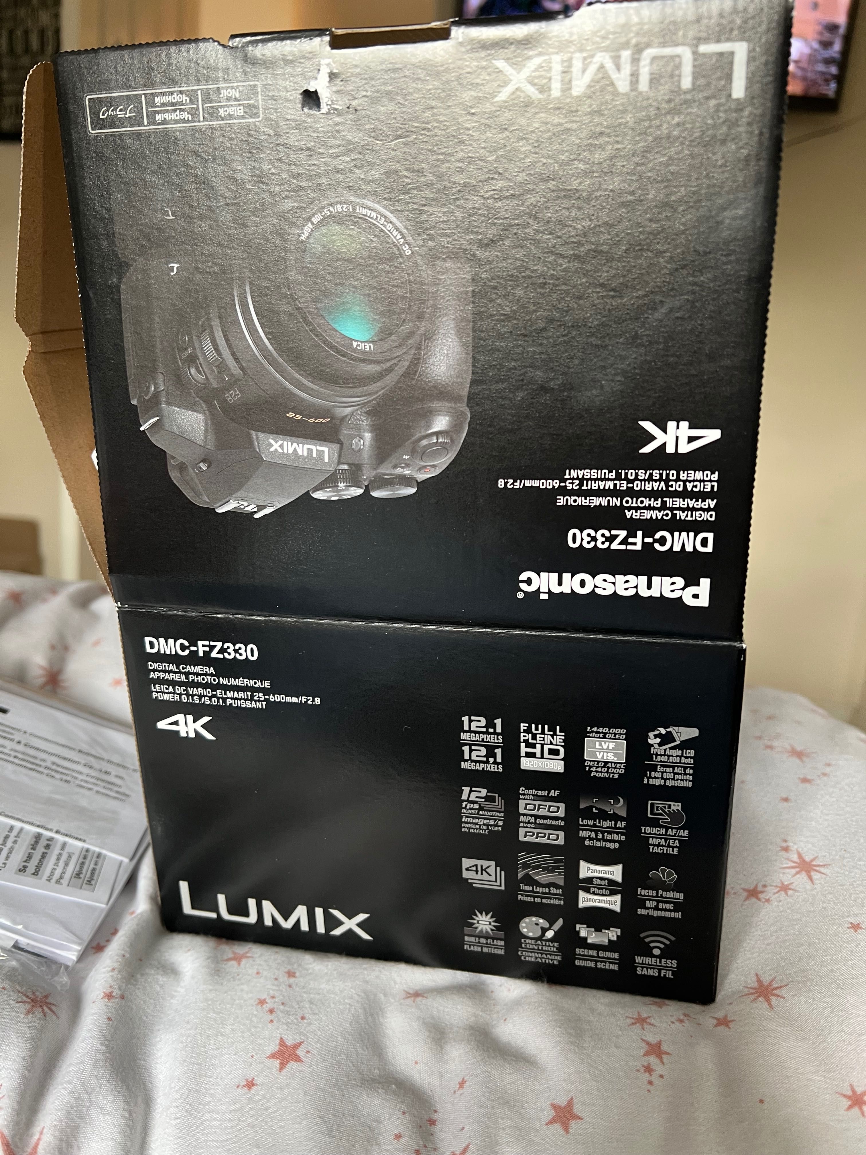 Panasonic Lumix DMC-FZ330EBK Professionally