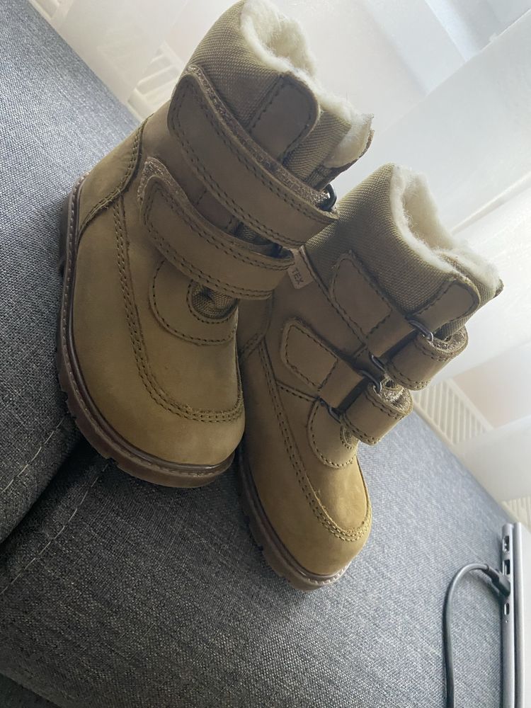 Bocanci lana si piele - waterproof - 22