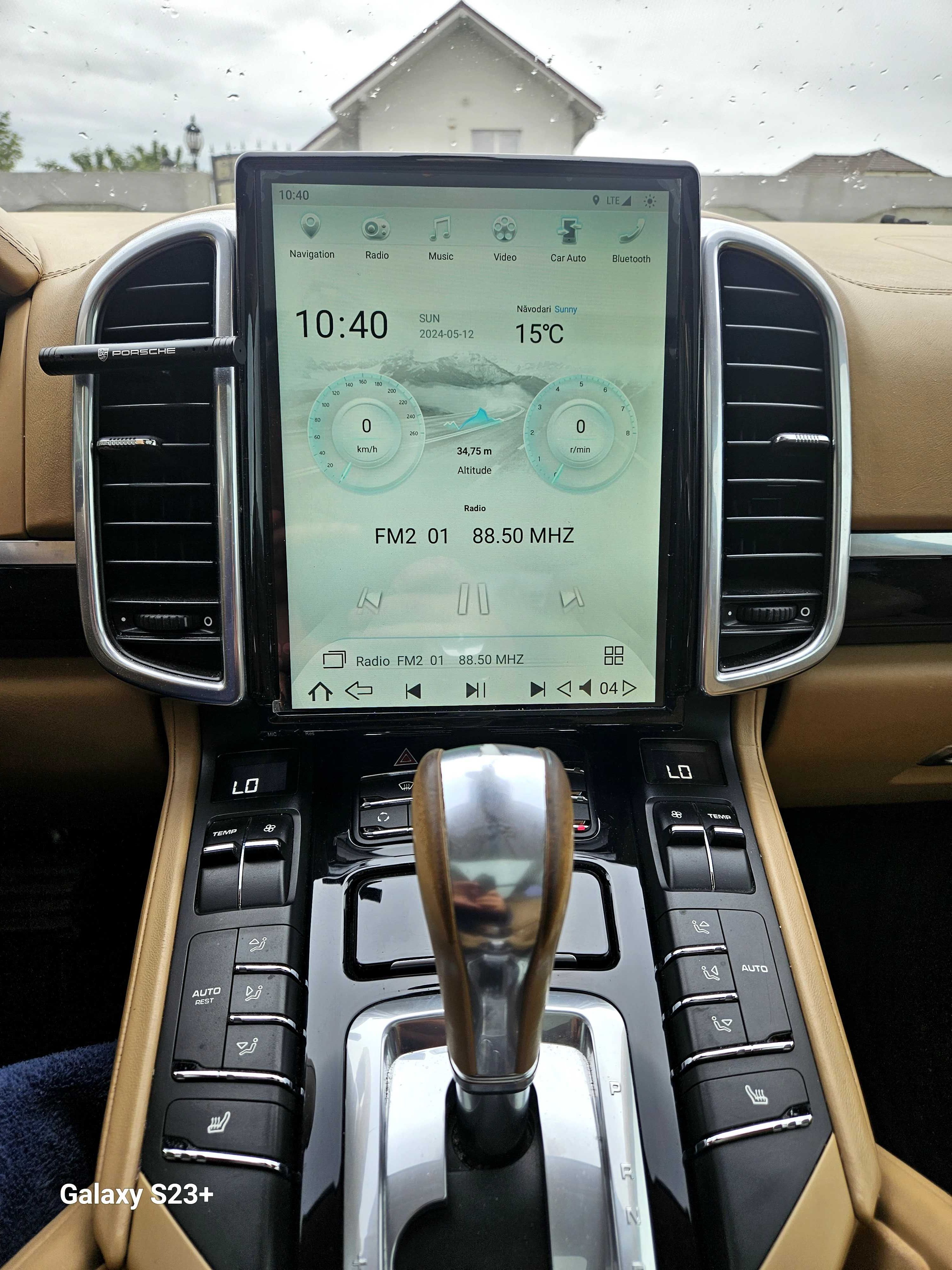 Navigatie Android pentru Porsche Cayenne 2011-2016