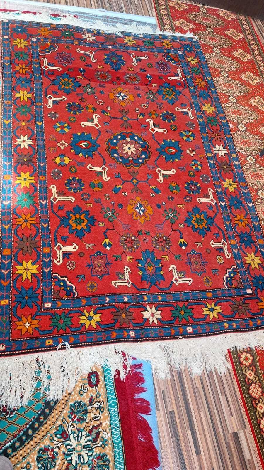 Натуральный шерсть  кілем түркменский текстиль