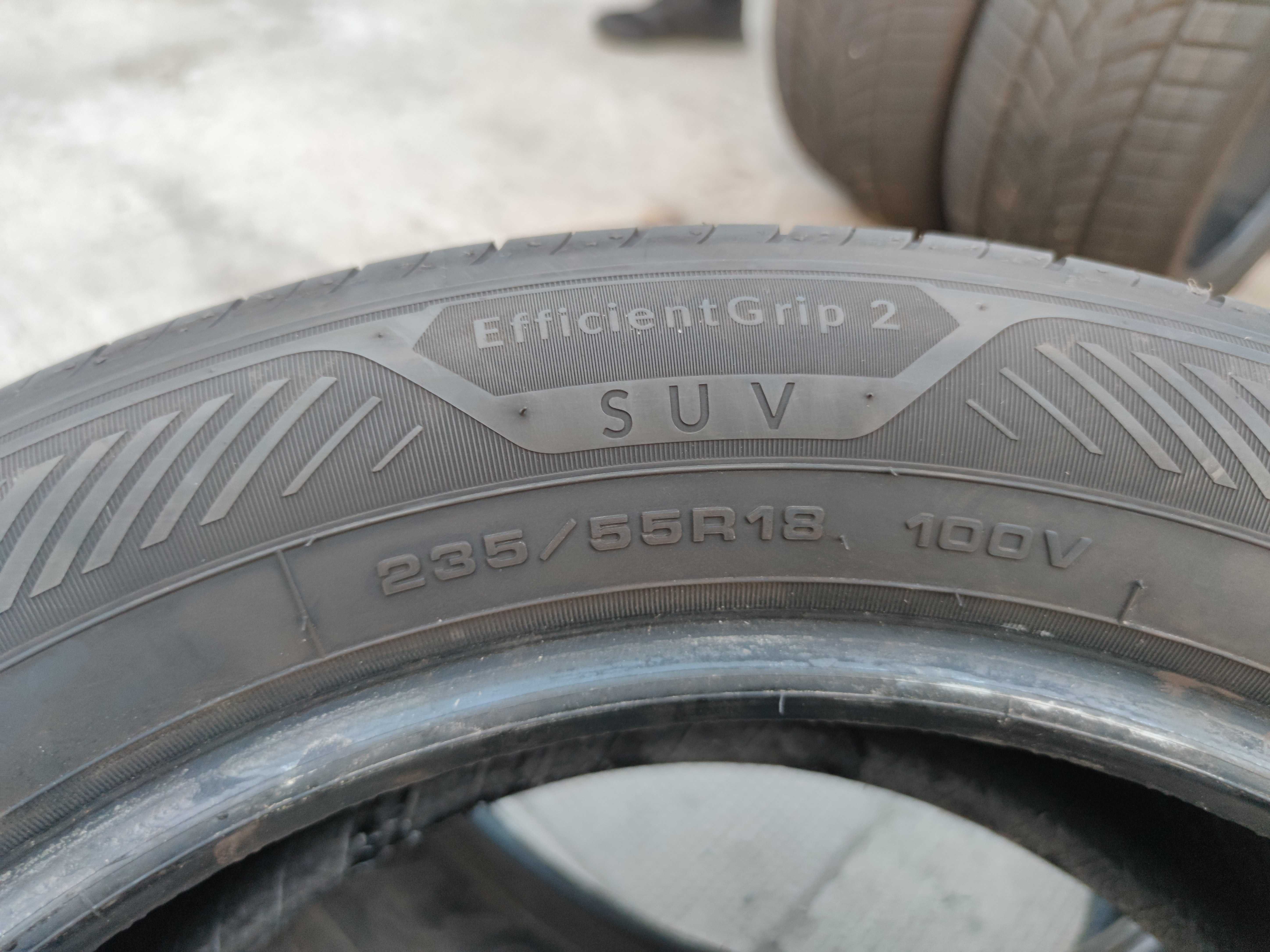 2бр Летни Гуми 235 55 18 - Goodyear - DOT 2022