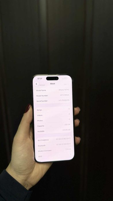 Iphone 15 Pro  256GB Impecabil