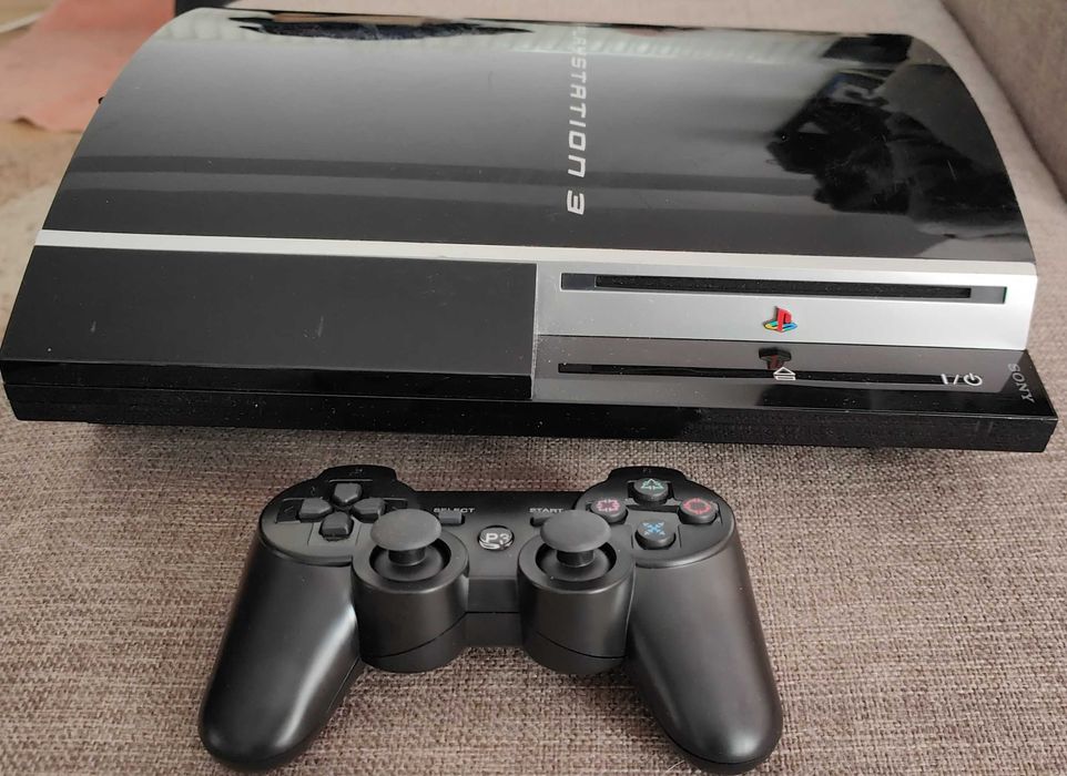 PlayStation 3 ,modat ,20 jocuri ,HDD 500GB, maneta ,cabluri