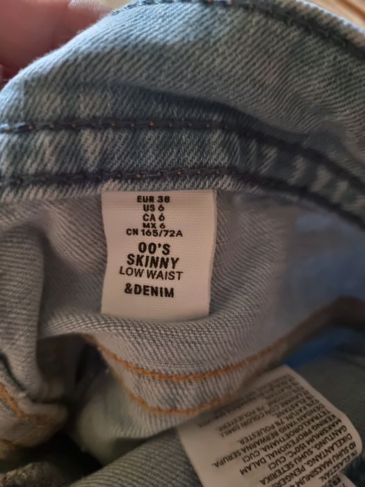 Blugi H&M Skinny mar. 38