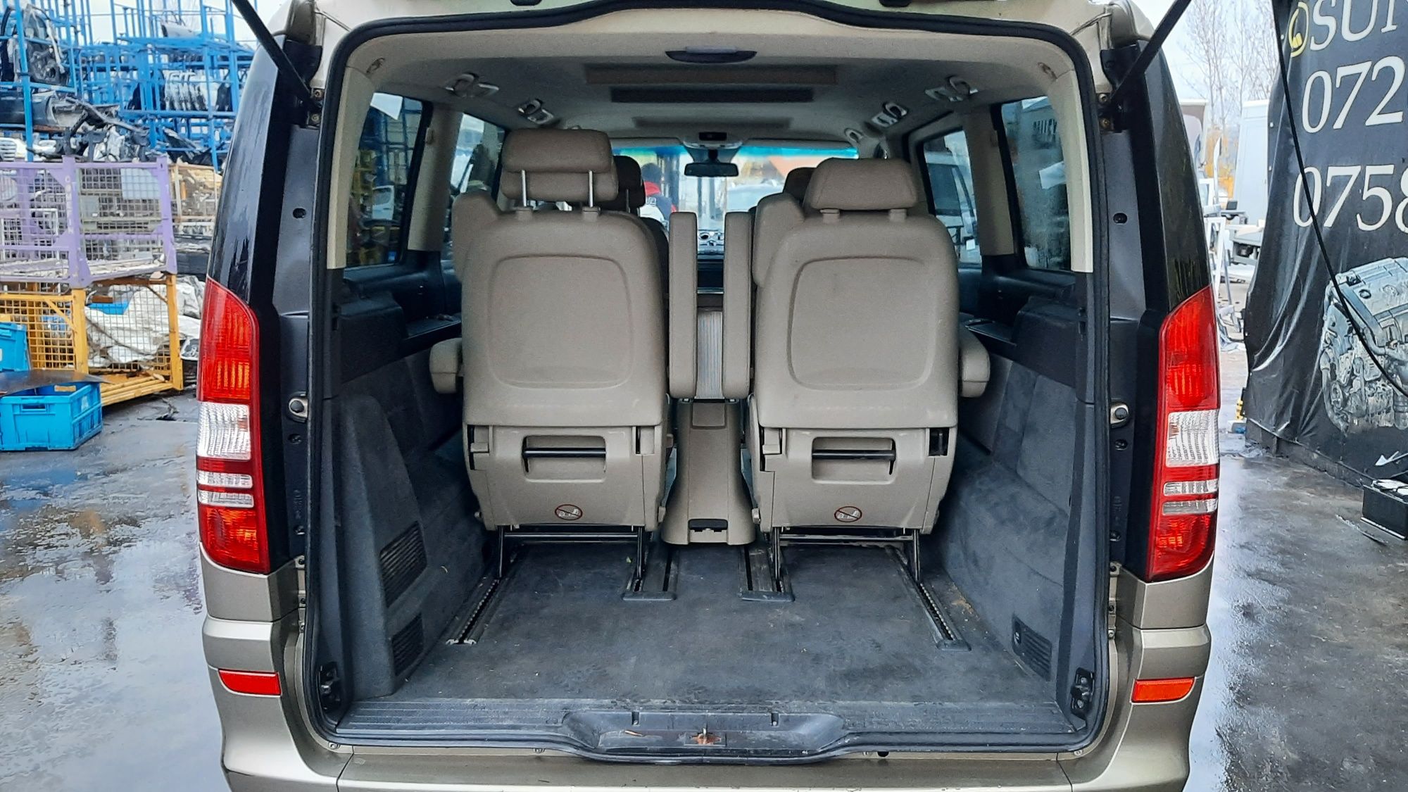 Dezmembrez mercedes Viano 3.0 v6 interior/scaune/banchete