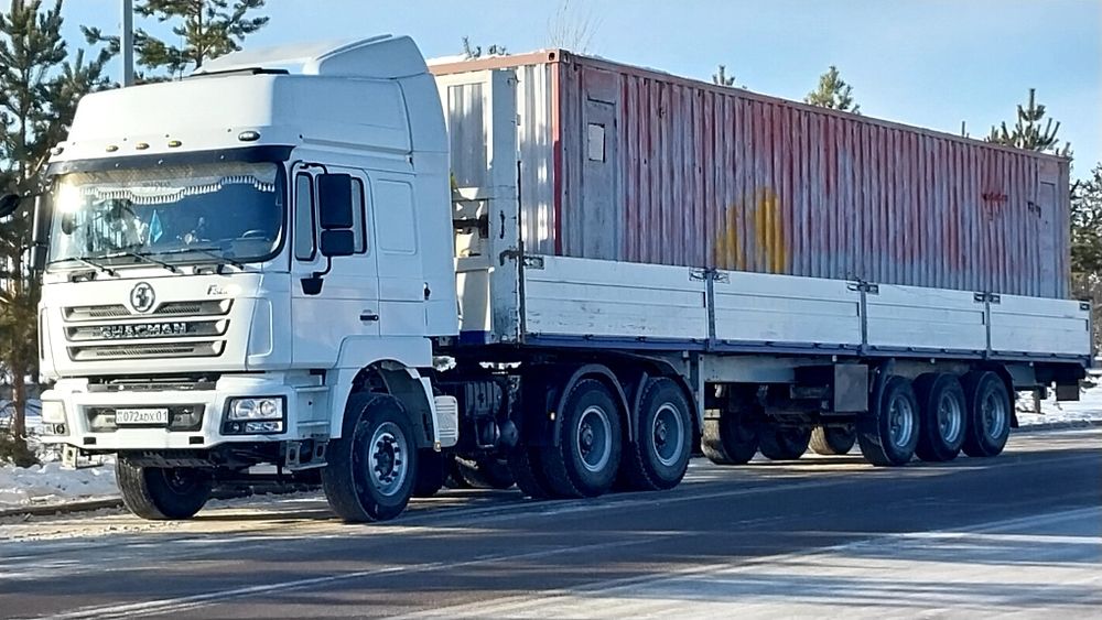 Грузоперевозки. Услуги длинномера полуприцепа