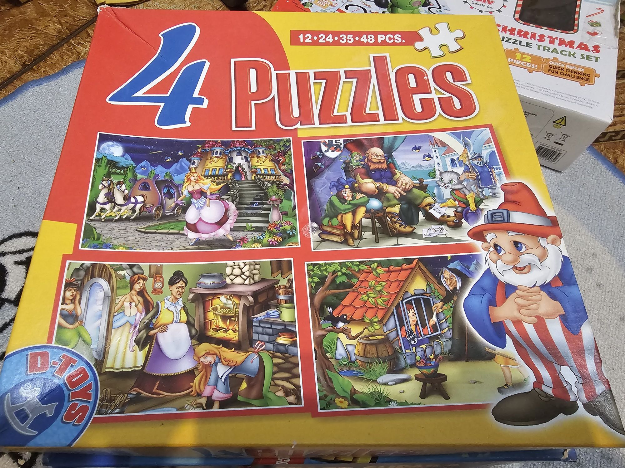 Set 4 puzzle d-toys