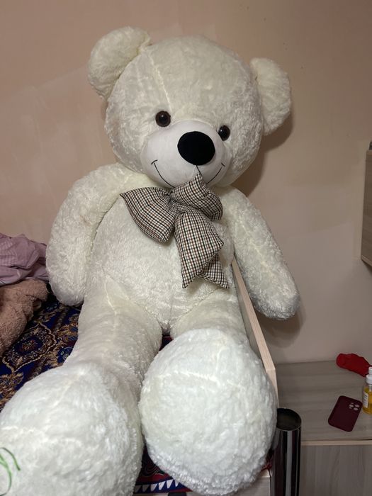 Мишка 1,70см белый