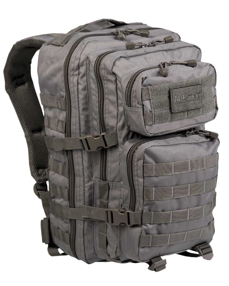 RUCSAC Militar Miltec Gri - 36 Litri calitate Germana - Livrare GRATIS