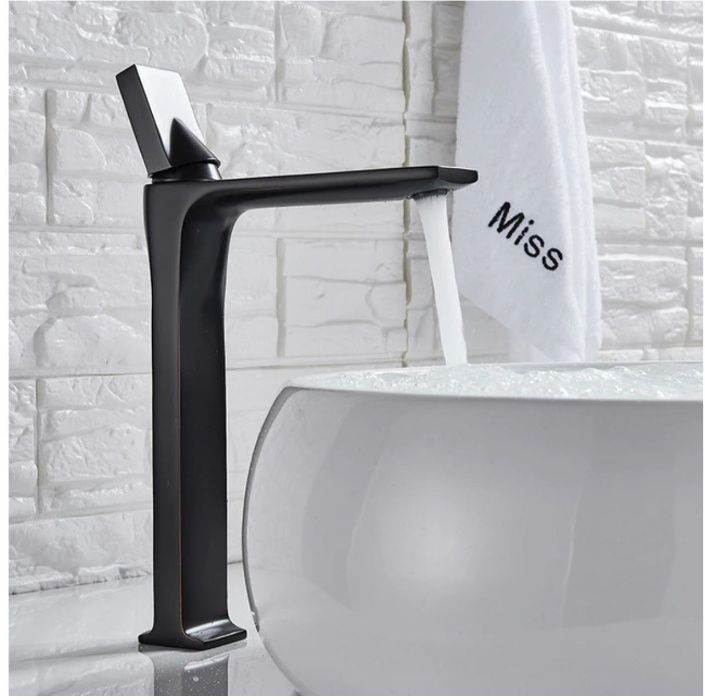 Baterie chiuveta lavoar baie neagra M4 factura/garantie