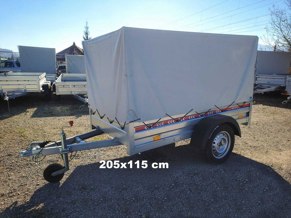 Remorca 750 kg Repo 205x115x34 cm