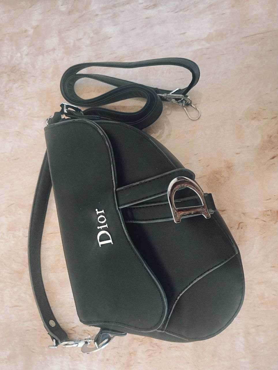 Dior Сумка Saddle с ремнем