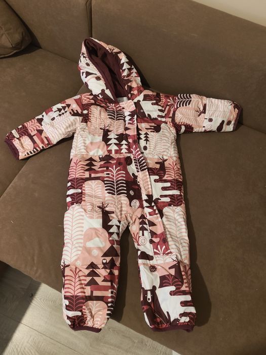Combinezon puf și pene Columbia 12-18 luni