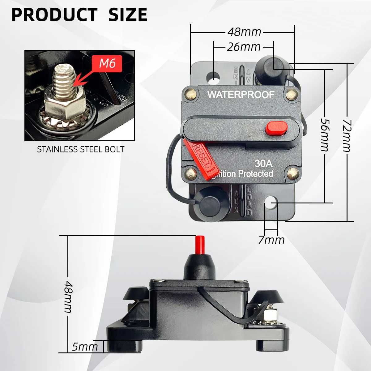 Siguranță rearmabilă Solar photovoltaic connector: LIFEPO4