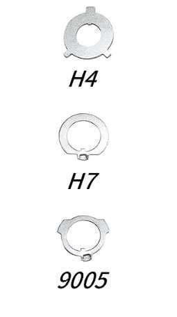 LED Лупи за вграждане 3.0 инча 55W 7000LM 2 бр к-т къси и дълги