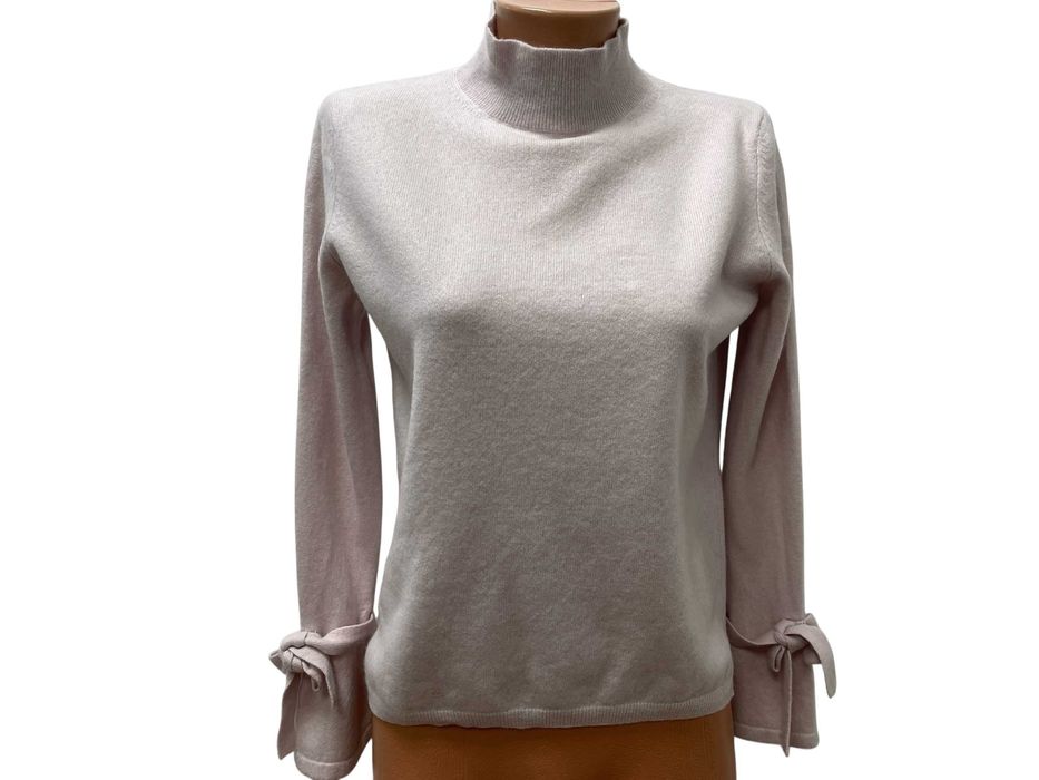 DINE'N DANCE размер M дамски кашмирен пуловер 100% КАШМИР столче яка