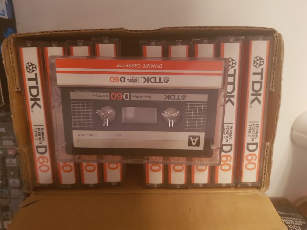 TDK D60 аудио касети