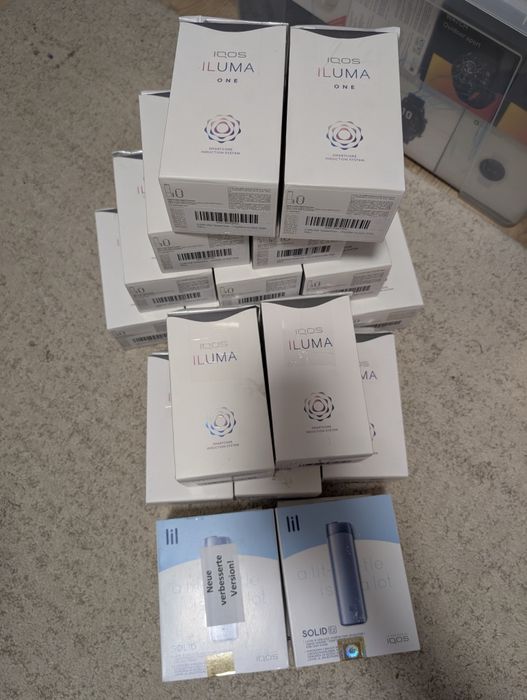 SIGILAT - Lot IQOS Iluma + ONE + Solid EZ