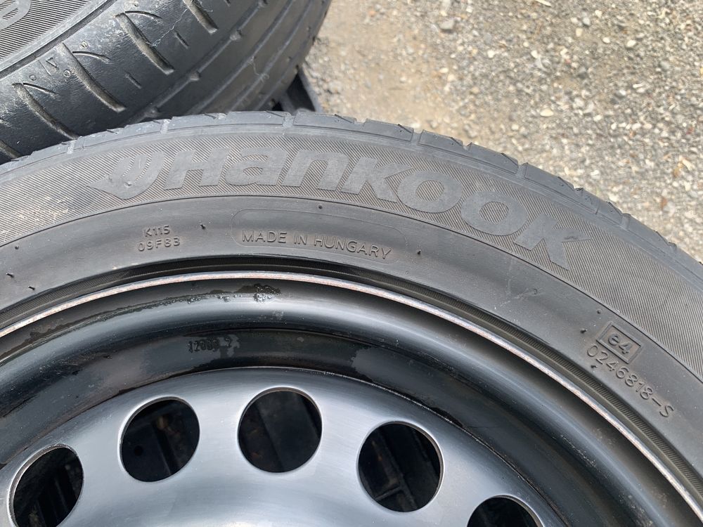 4бр.ДЖАНТИ+ЛЕТНИ ГУМИ 15" 4x100 за Opel Combo,Corsa,Fiat Punto,Aveo