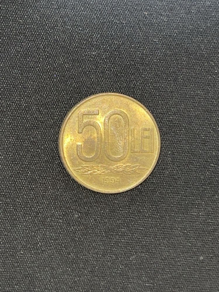 Vand moneda 50 bani din 1994 stare excelenta