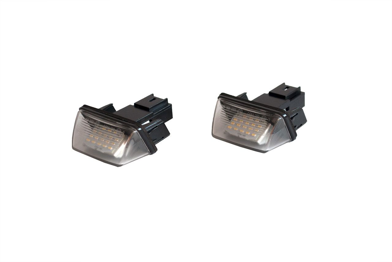 Set 2 Lampi LED placute numar Citroen BERLINGO, SAXO si XSARA