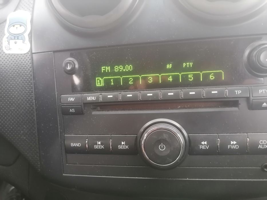 Plaier radio cd Chevrolet.