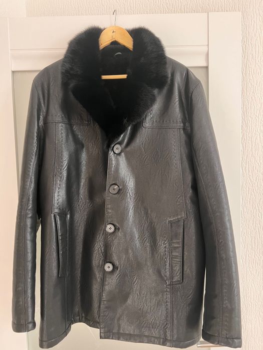 Мужская дубленка