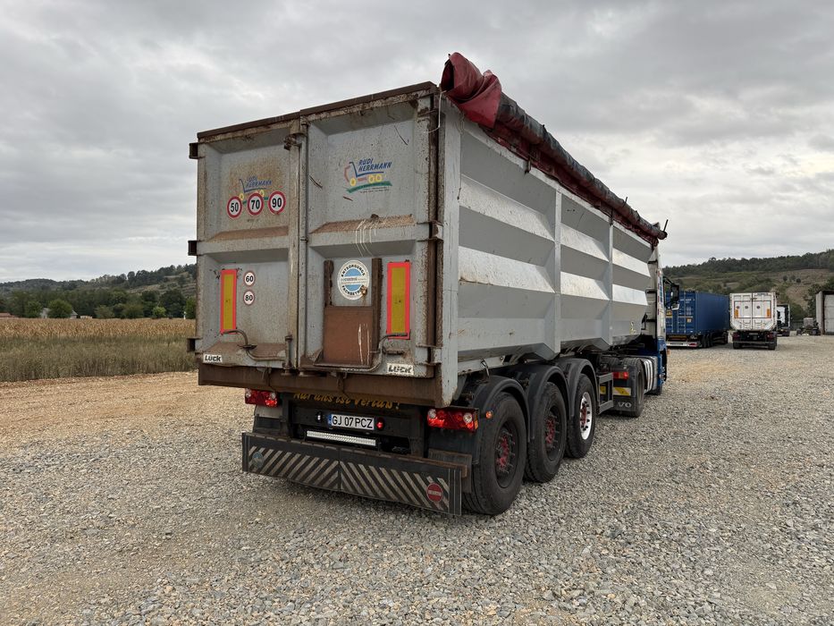 Semiremorca basculanta LUCK 42 mc, hardox, 2007, import recent Belgia