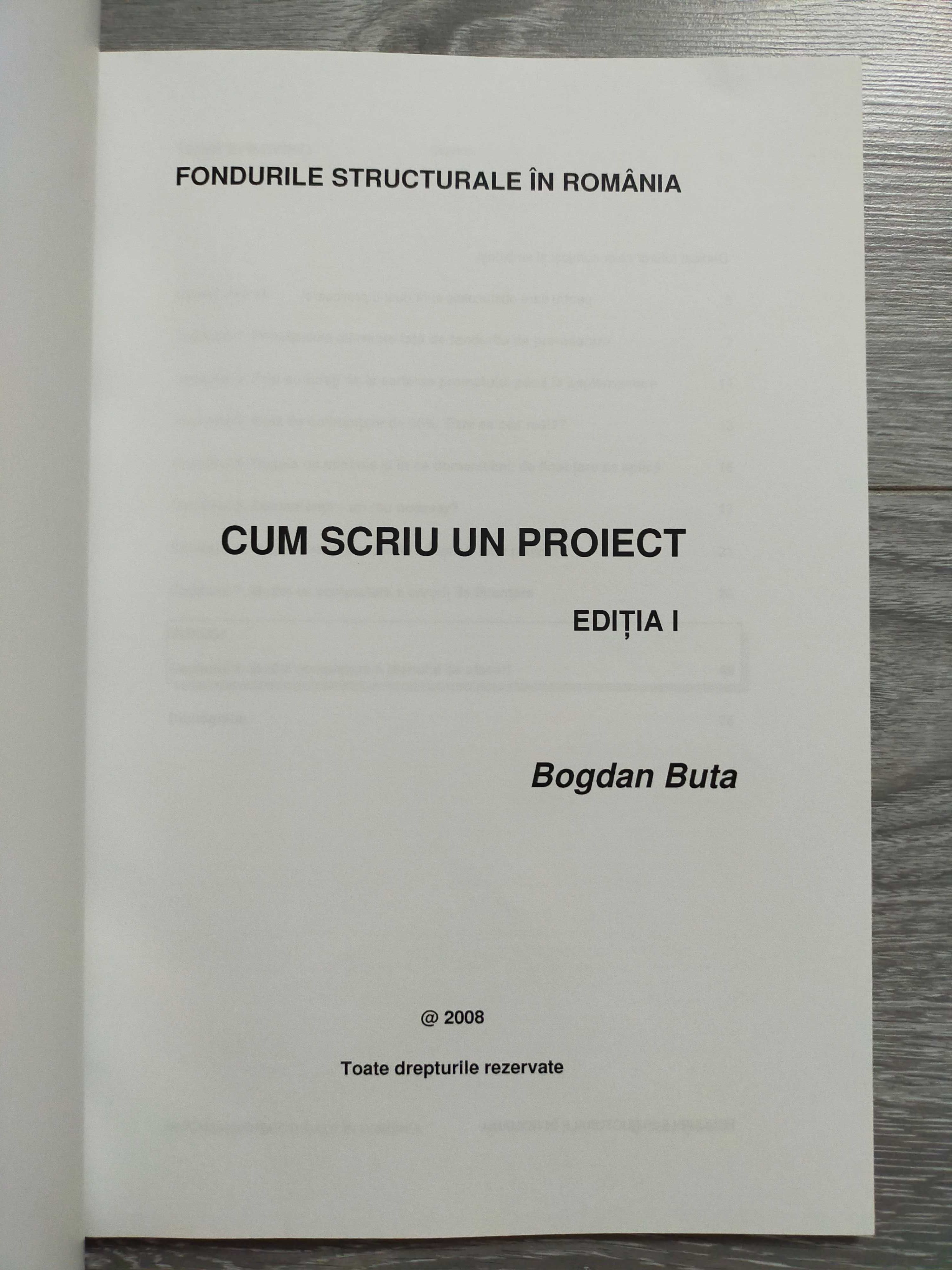 Cum să scriu un proiect