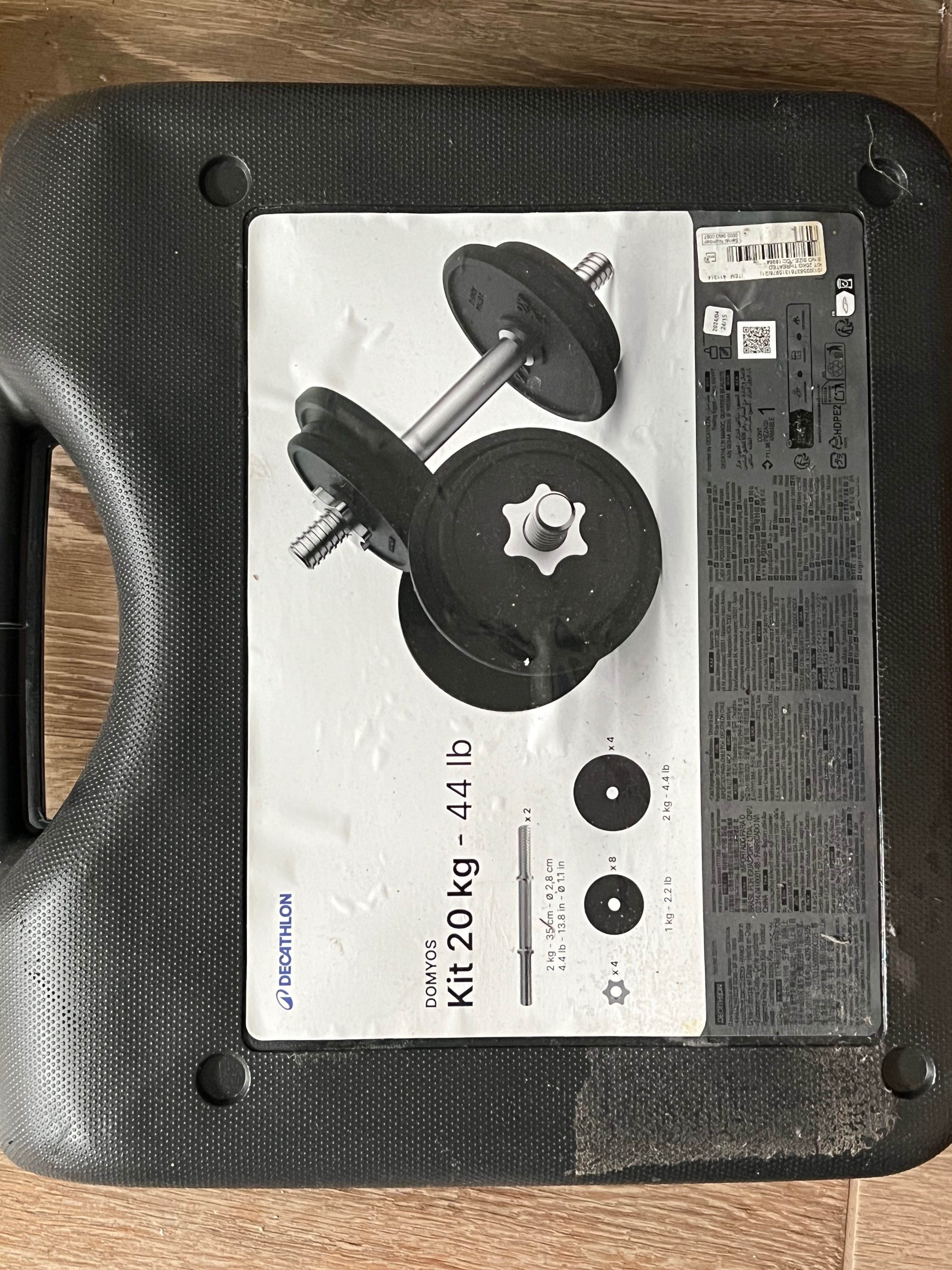 Set gantere Nou Kit 20kg