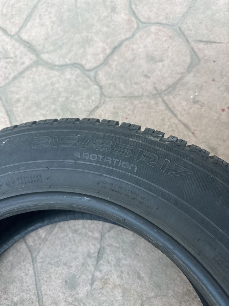 3 anvelope Nokia tyres wr suv4. 215/65 r17