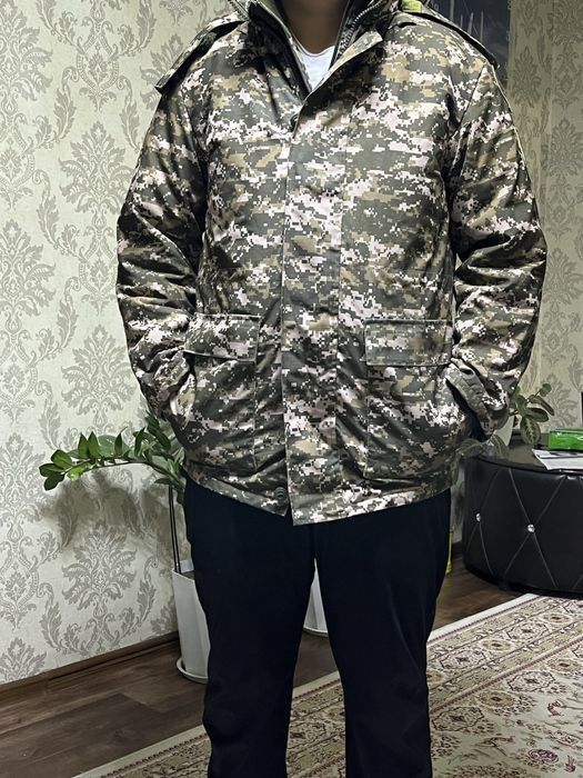 Бушлаг военный зимний