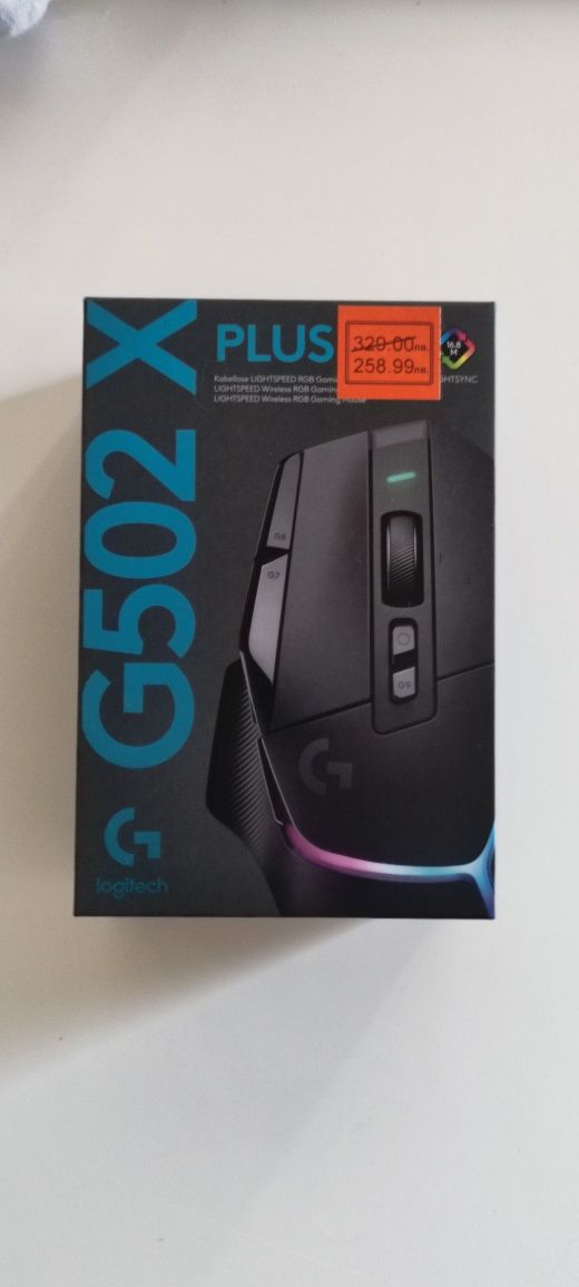 Геймърска мишка Logitech G502 X PLUS
