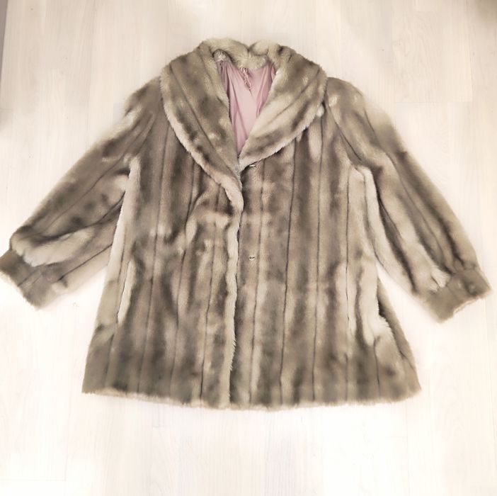 Дамско палто- еко кожа