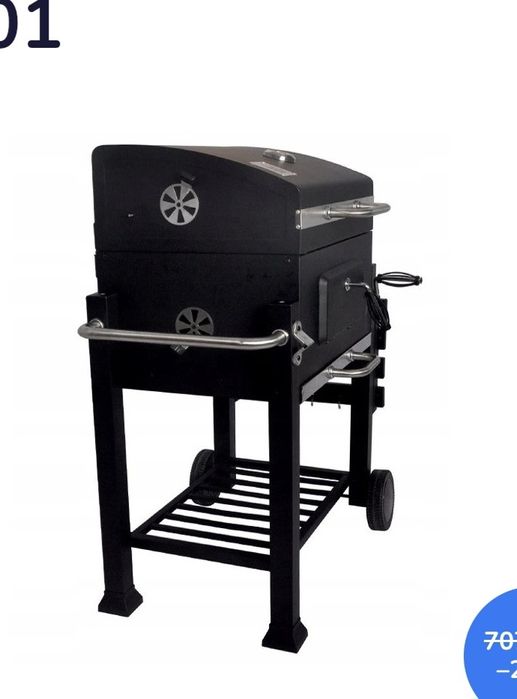 Gratar profesional Cărbuni si Lemne Nou