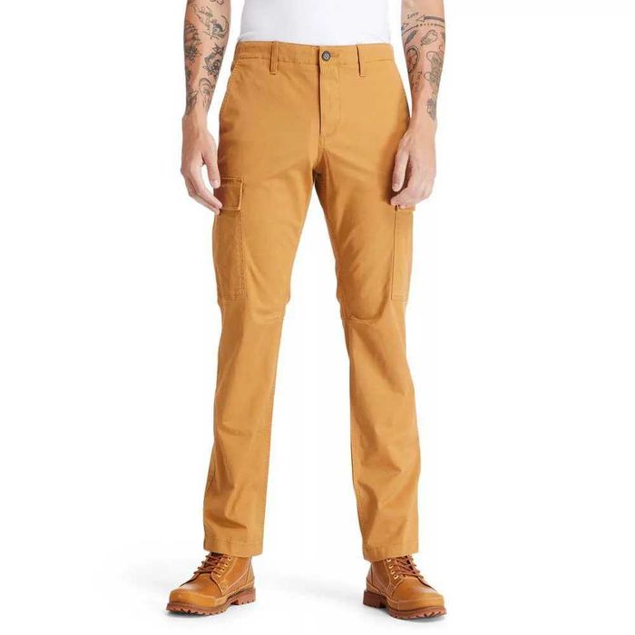Timberland, Pantaloni pentru barbati Squam Lake Cargo, Maro, W32/L32