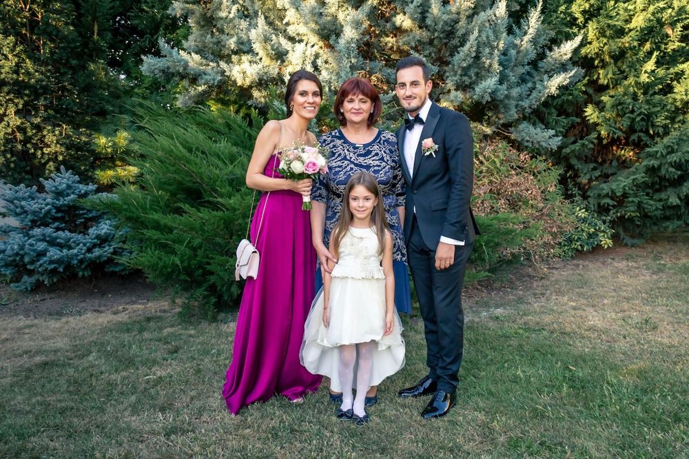 Rochie de seara, culoare Fuchsia, lunga, mărimea 36/S