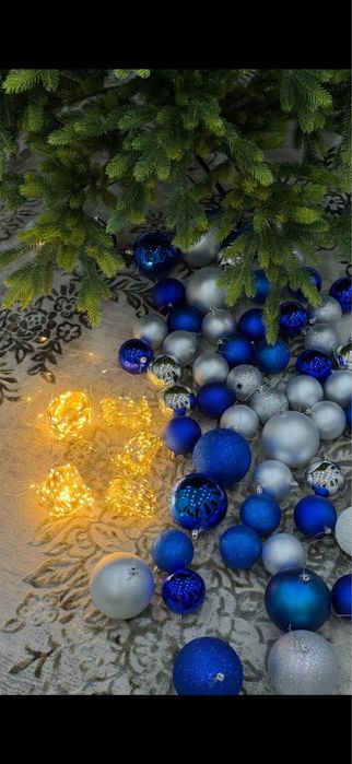 Елка новогодняя, литая премиум