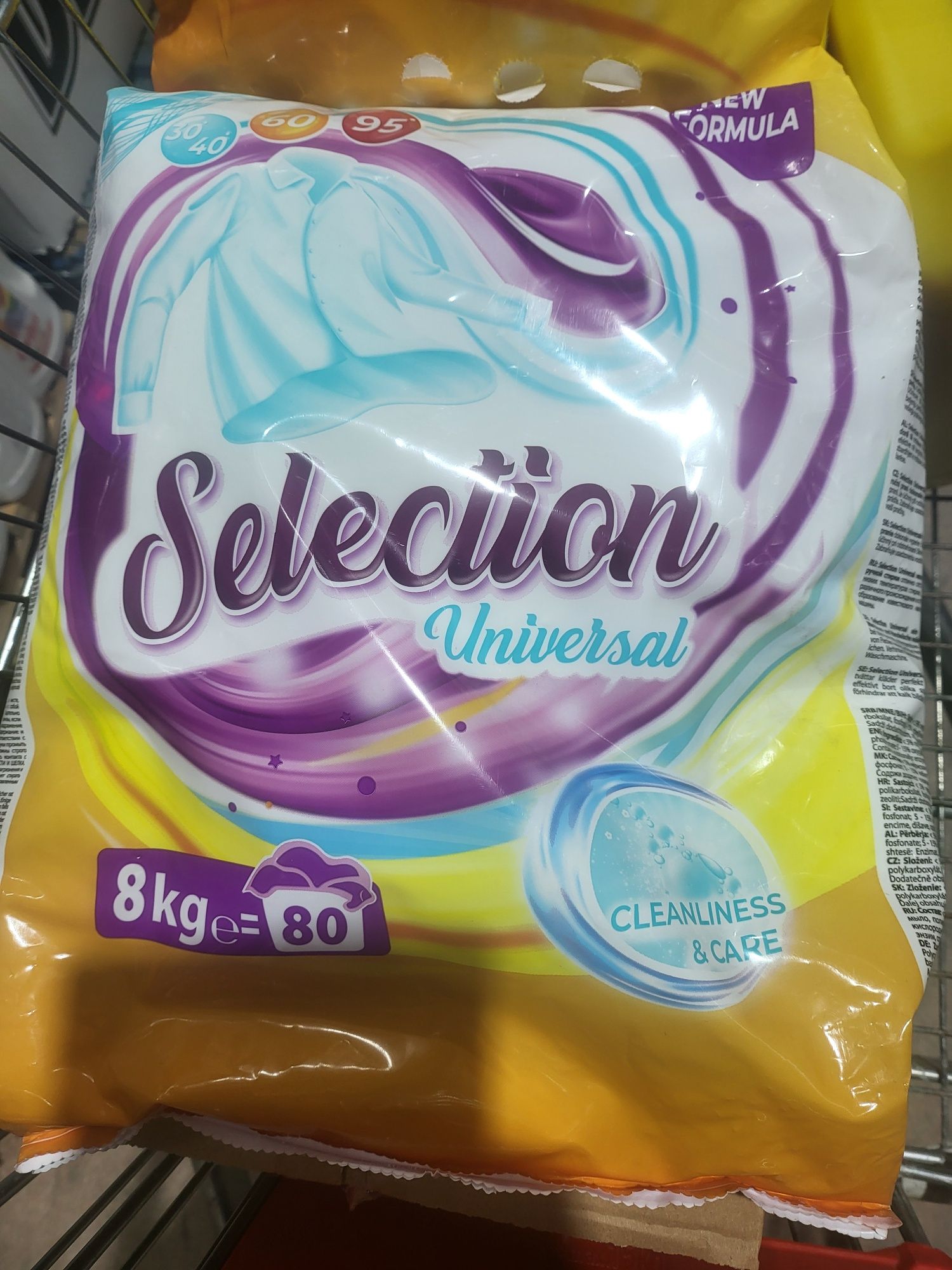 Detergent universal manual și automat Selection 8 kg, 80 spălări
