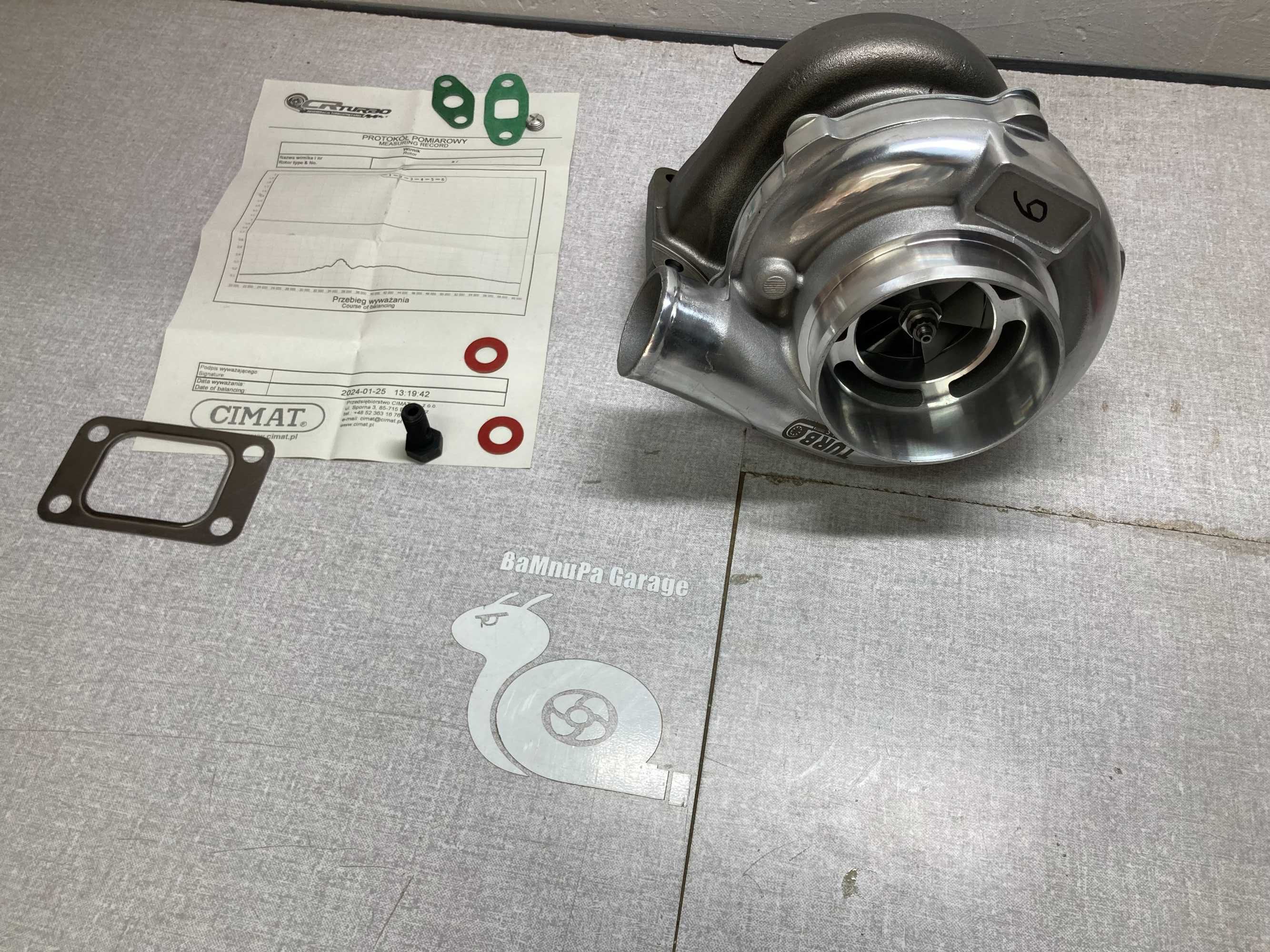 Turboworks турбо гт3076р gt3076r 0.63 0.82